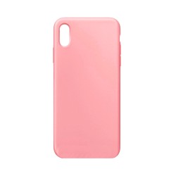 Capa de Silicone para Apple iPhone XS Max Rosa Capa de Silicone para Apple iPhone XS Max Rosa